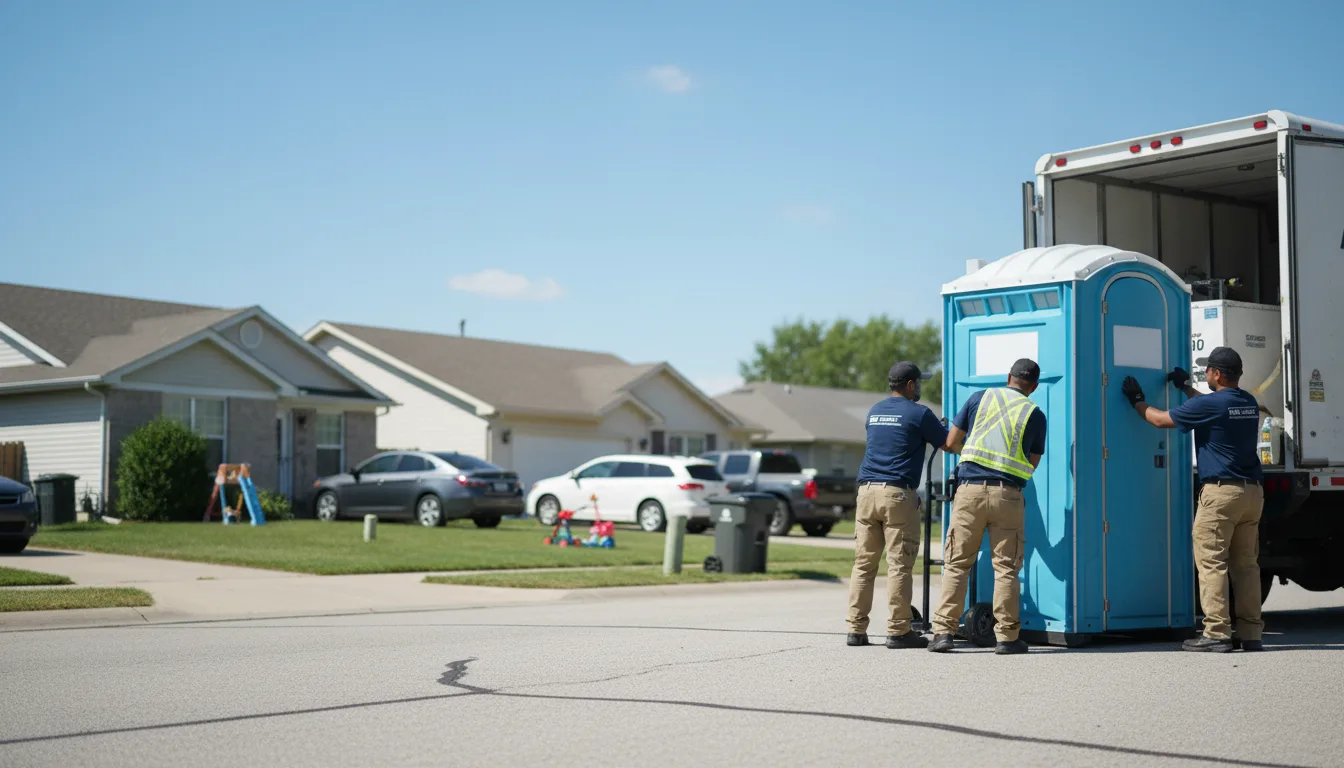 Standard Porta Potty Rentals in Golden Eagle, IL near me